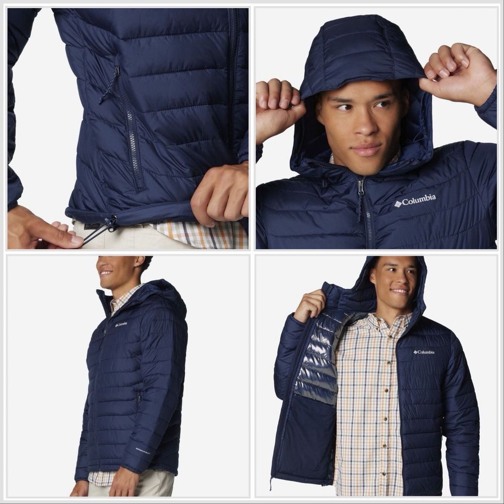 Куртка утеплена чоловіча Columbia Powder Lite™ II Hooded Jacket,S