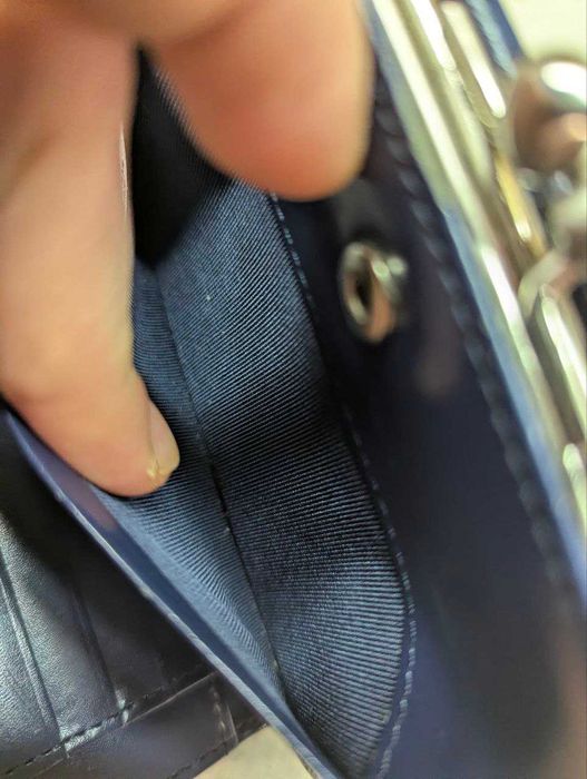 Оригинальный кожаный кошелёк Agnes B. Voyage с двойной застежкой