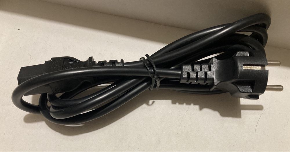 Kabel zasilający do komputera, drukarki, monitora C17 (9 szt)