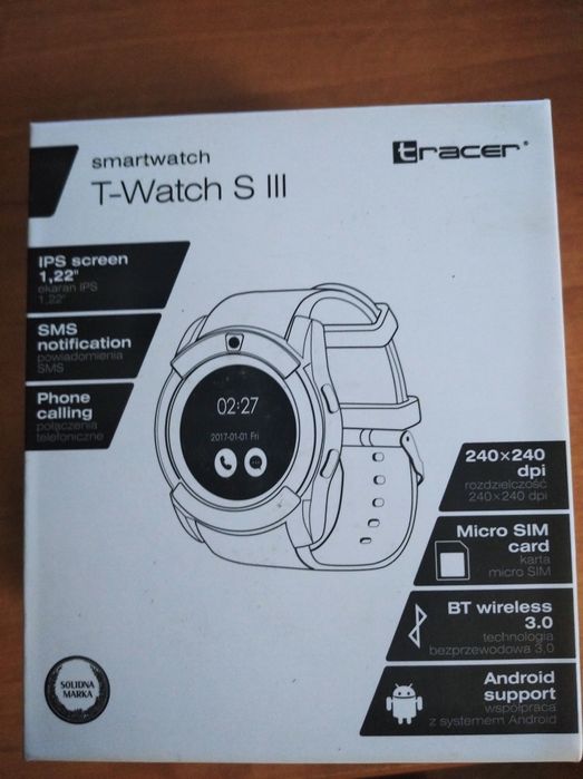 Smartwatch T-watch S III
