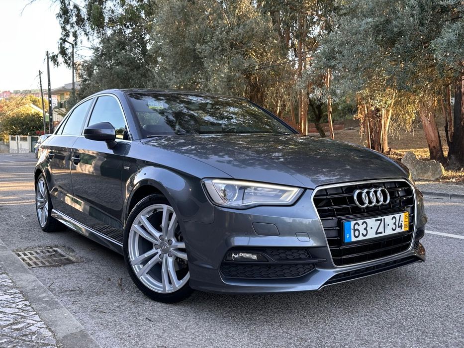 Audi A3 Limousine Sline 1.6 TDI S-tronic Full Extras Bem Estimado 2015