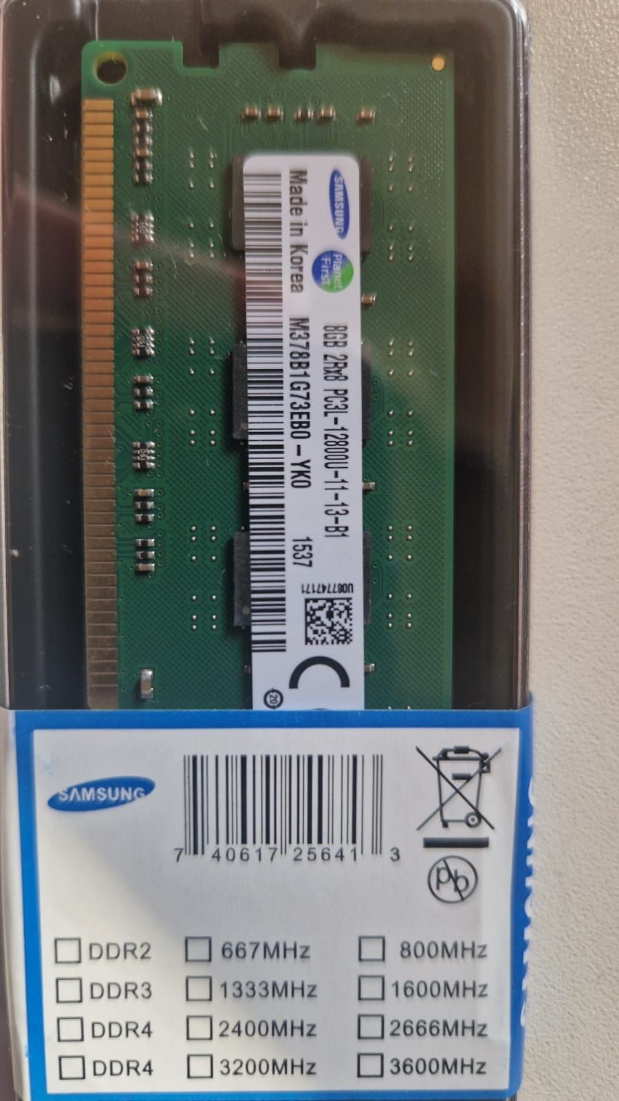 Оперативна пам'ять Samsung DD3 2×8 Гб