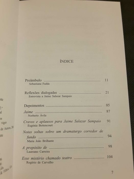 J. Salazar Sampaio/ Jorge Silva Melo/ J. Vieira Mendes