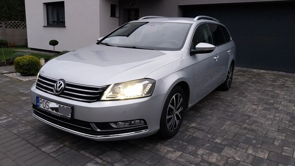 Volkswagen Passat VW Passat B7, 2.0 TDI, Highline DSG, niski przebieg