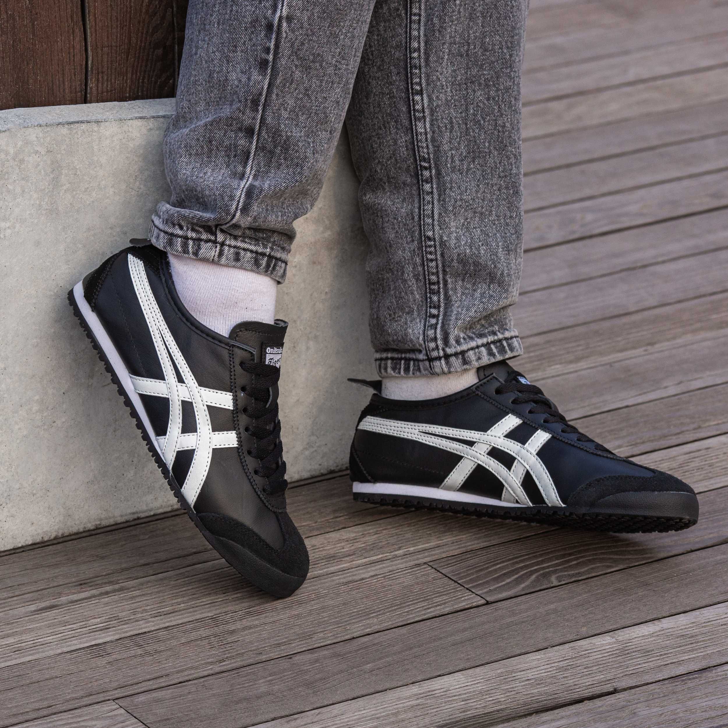 Asics Onitsuka  Mexico 66 Tiger  Balck White1 в 1 оригінал