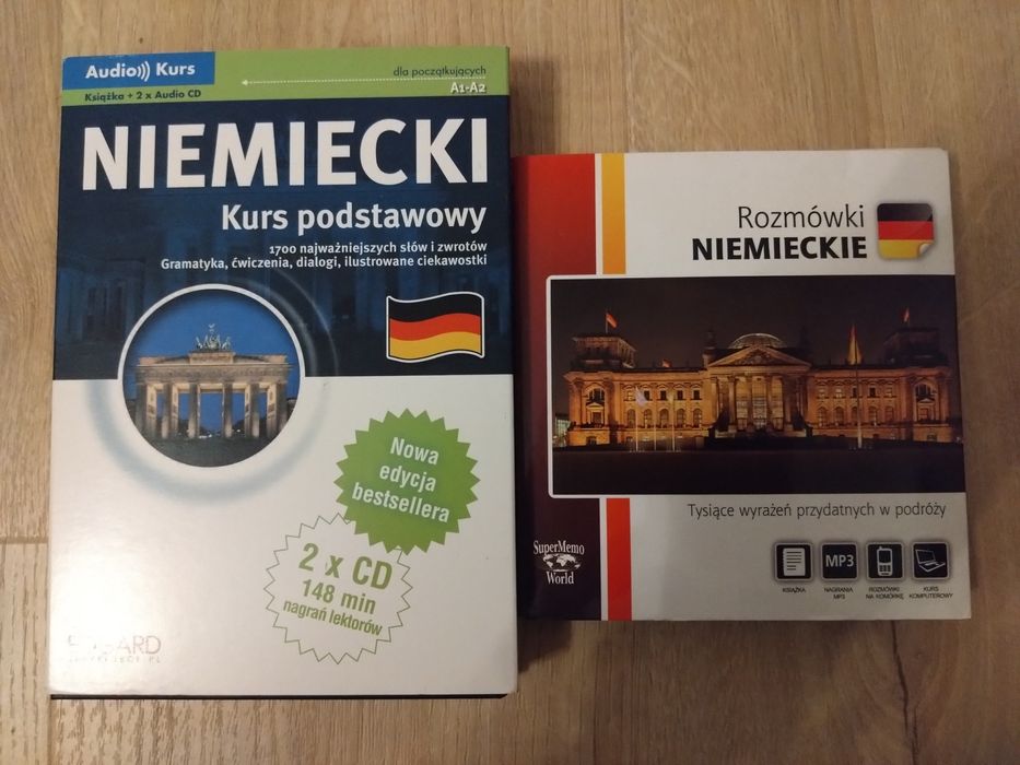 Język niemiecki. Kurs podstawowy + rozmówki niemieckie