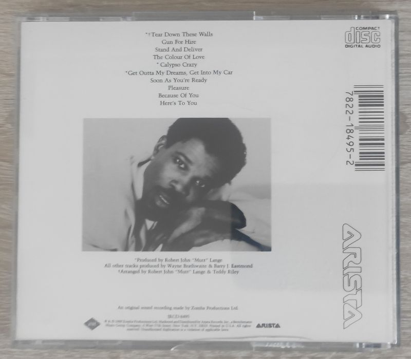Billy Ocean Tear Down These Walls cd