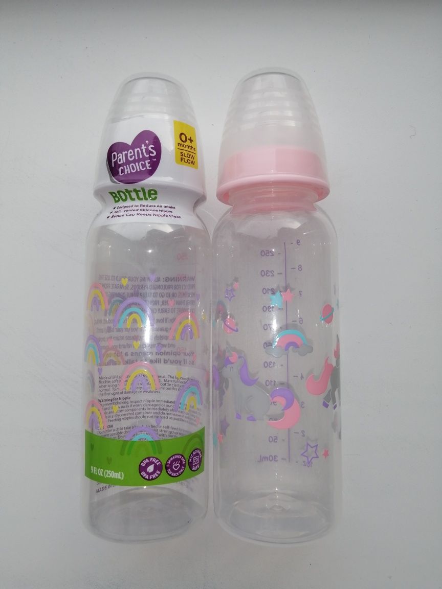 Новая бутилочка бутылочка пляшечка пляшка Parent's Choice Parents 250