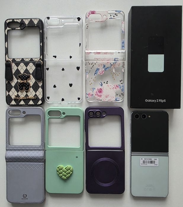 Samsung Galaxy Z Flip5️⃣  5️⃣G 8️⃣/2️⃣5️⃣6️⃣GB e-sim.