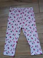 Legginsy rybaczki w owoce r.104