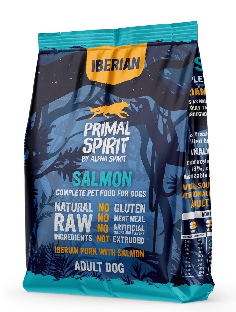 Primal Spirit Iberian Salmon Karma sucha dla psa 1kg