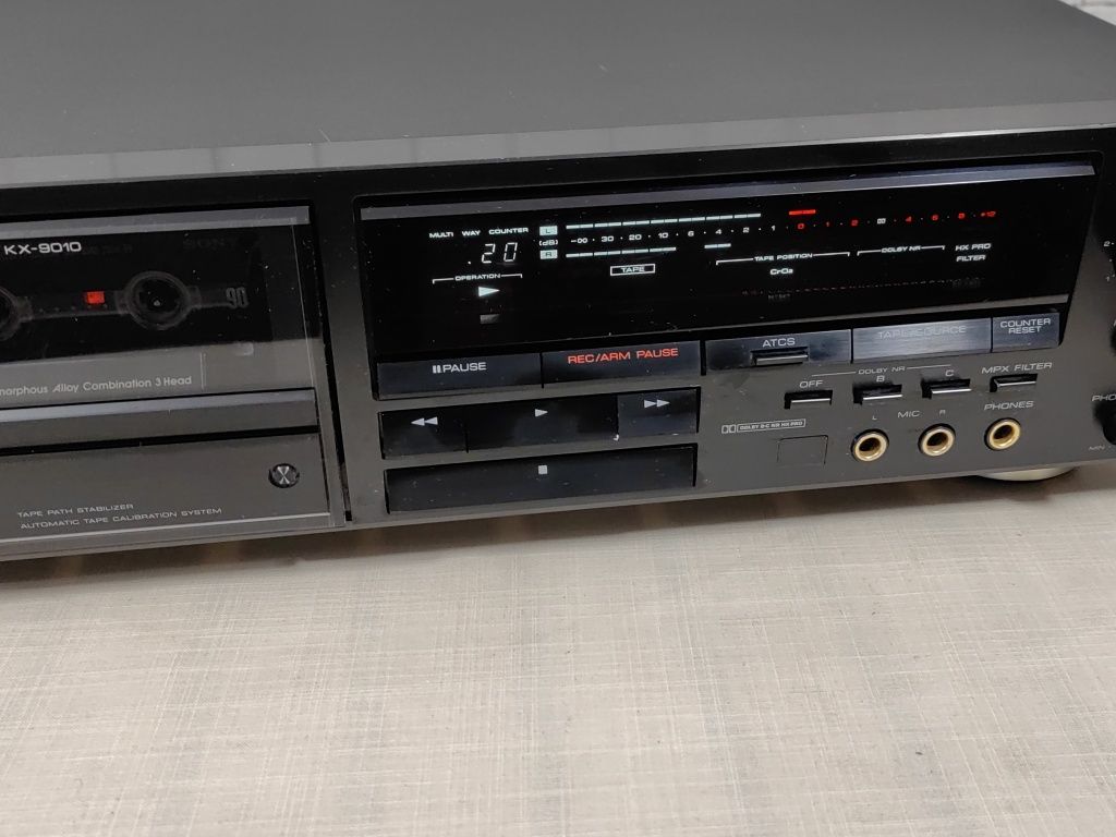 Kenwood KX-9010 Wysokiej klasy magnetofon kasetowy