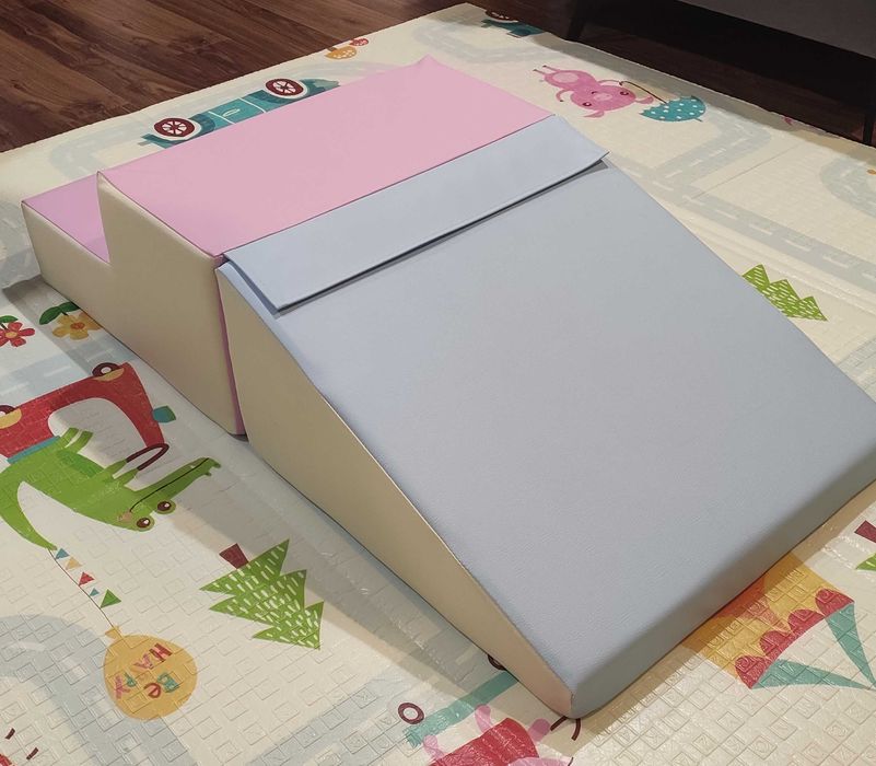 Zestaw 2 DUŻE KLOCKI piankowe rehabilitacija