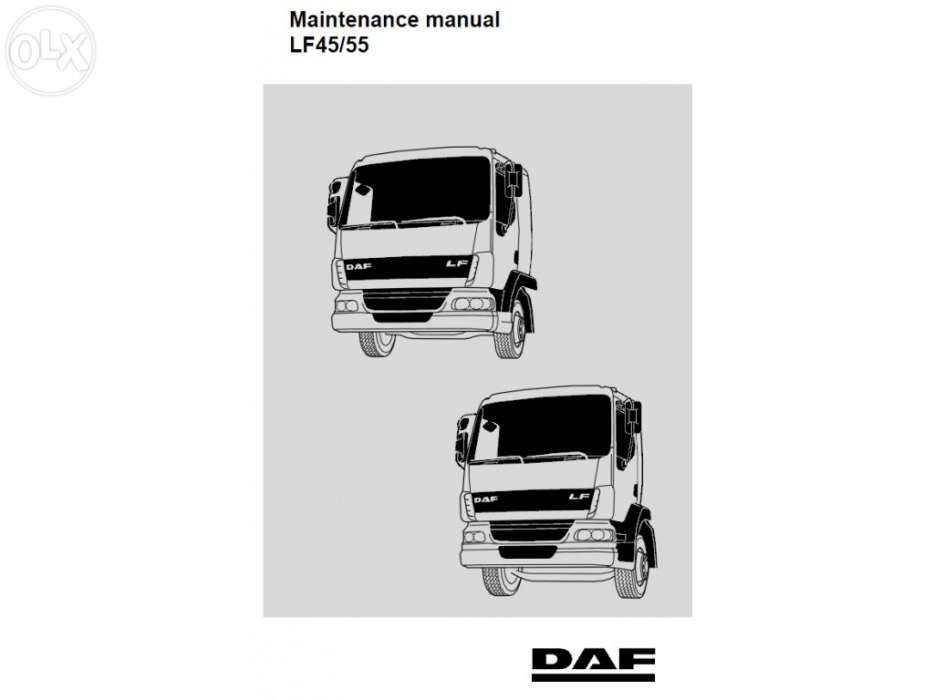 DAF camiões manuais de oficina serviço esquemas electricos