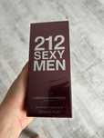 Carolina Herrera 212 Sexy Men 100ml EDT ZAFOLIOWANE perfumy męskie