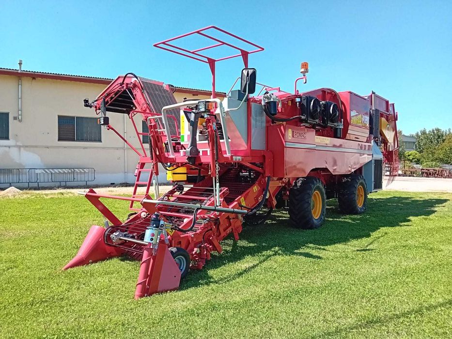 kombajn pomidorowy POMAC serii JUNIOR dla małych plantatorów