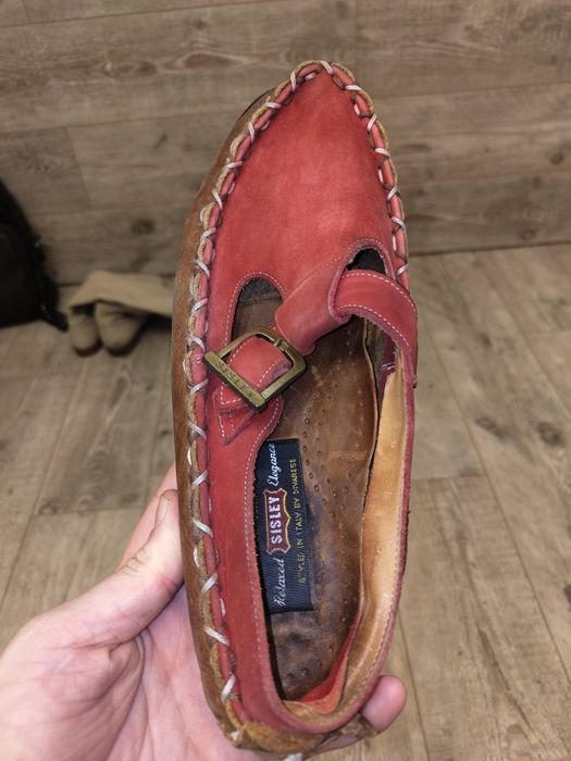 Вінтажні мокасини SISLEY, оригінал, розмір 41