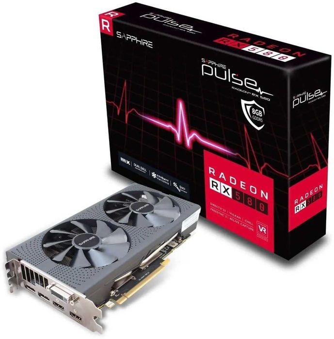 Відеокарта Sapphire AMD Radeon RX 580 8Gb Pulse