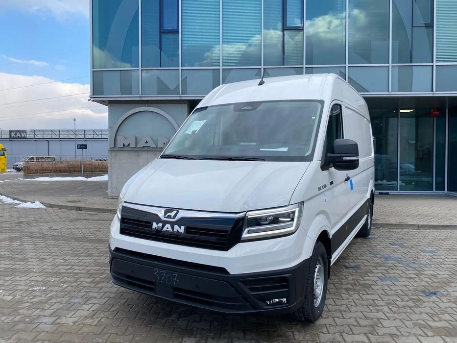 MAN TGE 3.180 4X4 SB  MAN Truck & Bus Polska oferuje pojazdy dostawcze Next Level