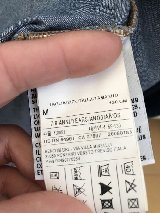 Blusa/camisa Benetton tam.M