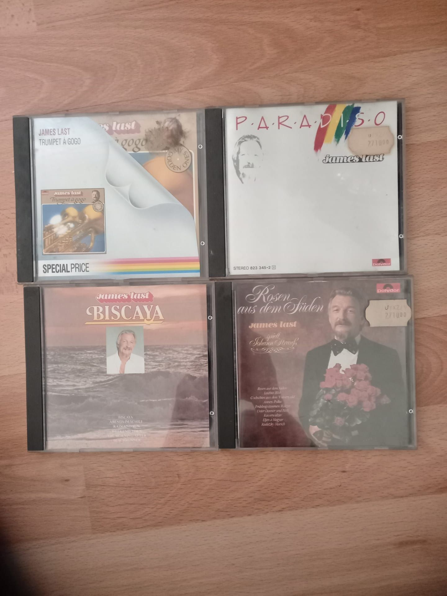 Quatro CDs James Last