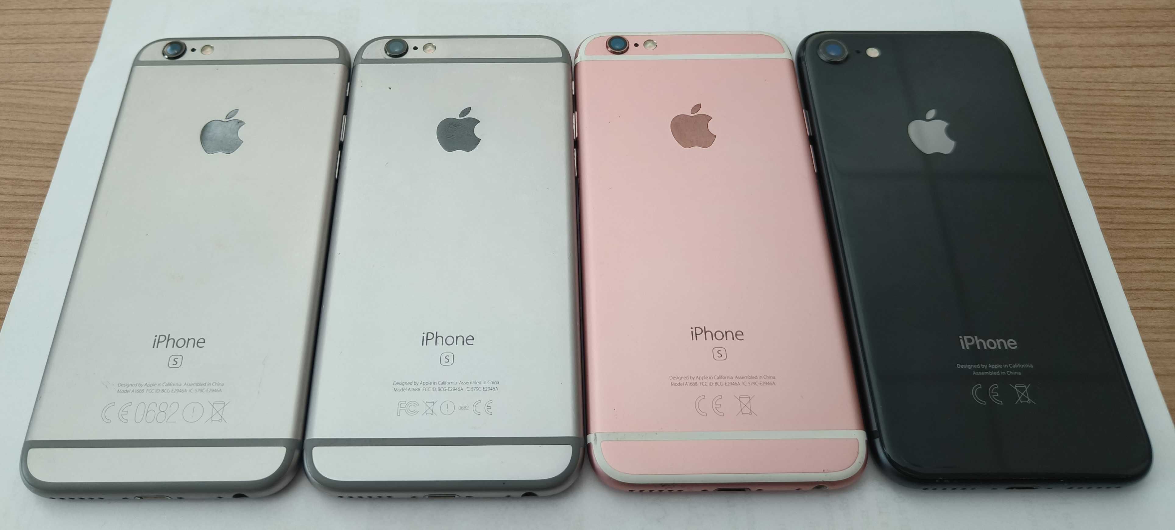 iPhone  4 szt 3 x iPhone 6s , 1 x iPhone 8