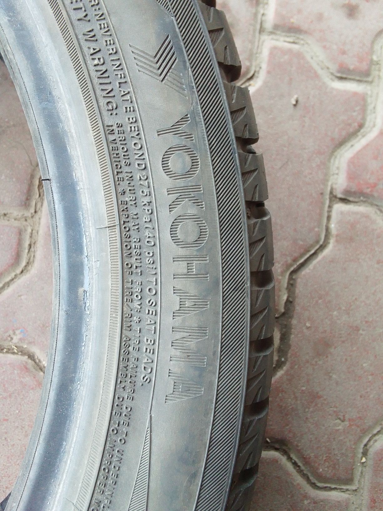 Opona zimowa 225/45r18 YOKOHAMA 2023r 6mm