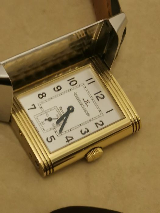 Relogio Jager Coultre reverso grande