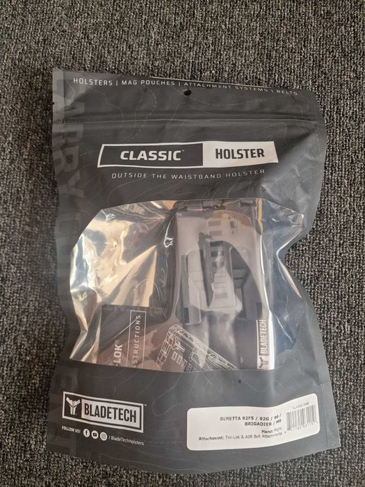 Kabura Blade-Tech Classic OWB Holster Beretta 92FS