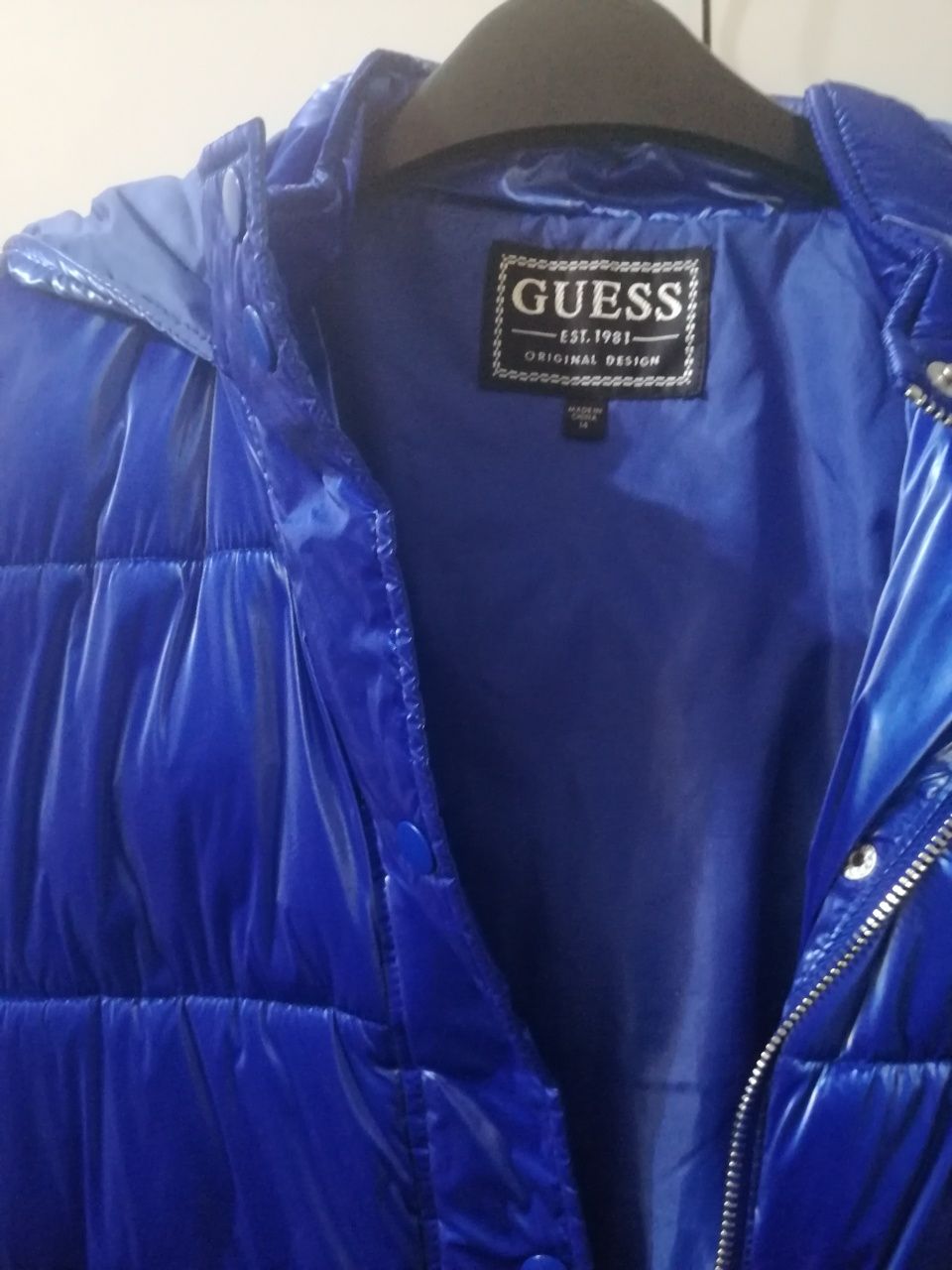 Guess kurtka pikowana pikowana bomberka XS s 34