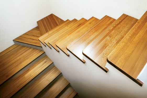 Schody stopień lakierowany dębowy lity A/B 100x30x4cm lub NA WYMIAR