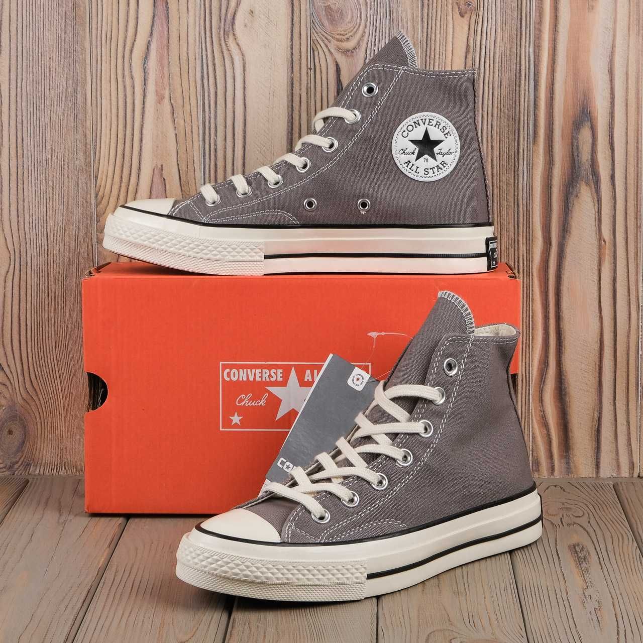 Кеди Converse Chuck 70 Hi (сірого кольору)