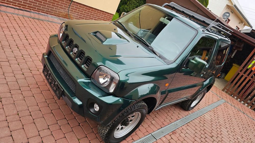 Suzuki Jimny 1,3 85KM 2007r Film 4x4 BDB Reduktor Klima Lift 2cale Zamiana Sanok