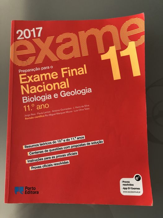 Biologia e Geologia 11 Exame final nacional