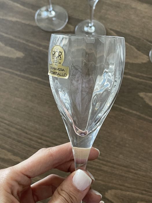 Serviço de copos de cristal Primavera di Cristallo