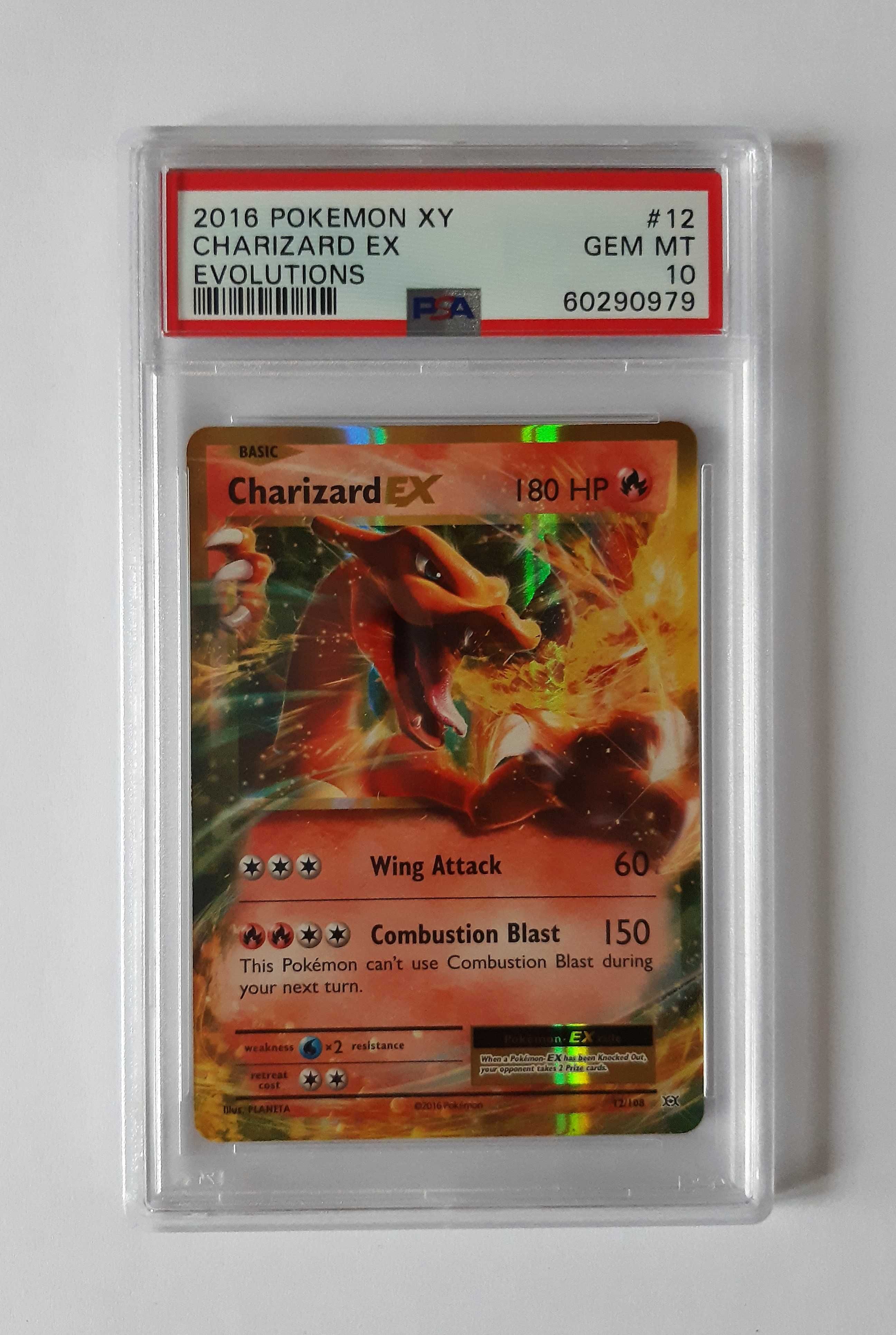 PSA 10 Pokemon Charizard EX Evolutions 12/108 Ultra Rare Gem Mint