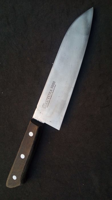 Nóż japoński Kikutora santoku stal molibden wanad