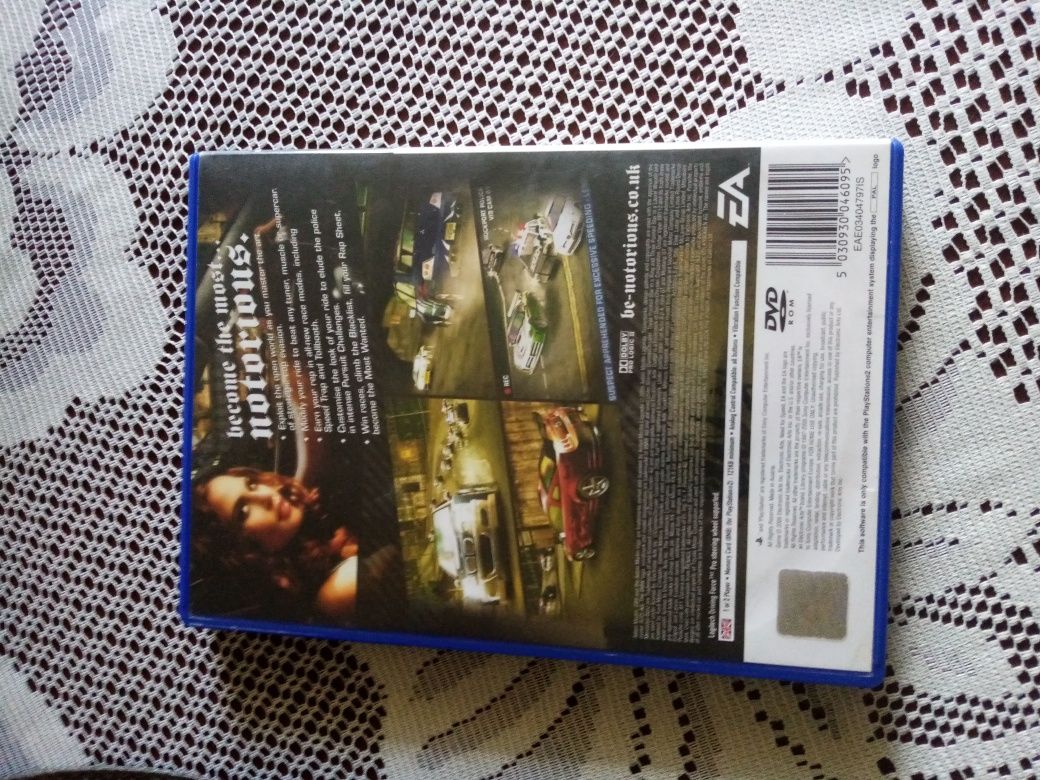 Need for speed most wanted nfs gra playstation 2 ps2 ang