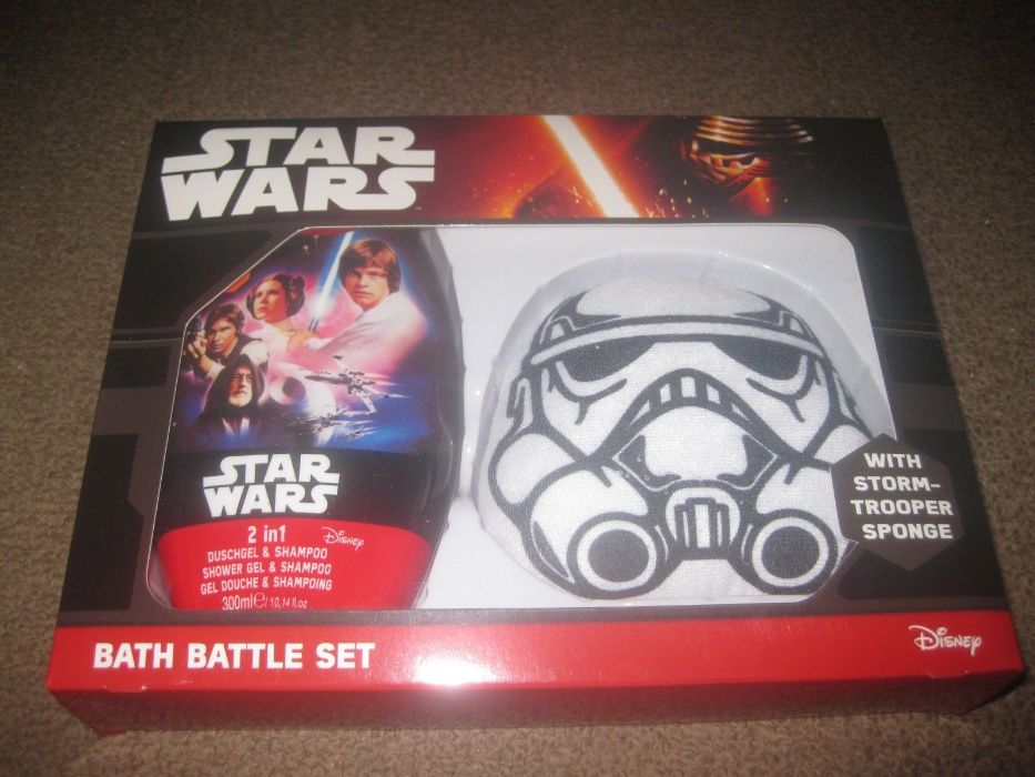 Conjunto Bath Battle Set "Star Wars" Selado!