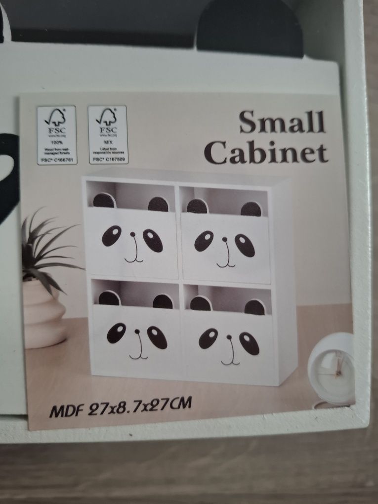 Zestaw - 3 piękne nowe mini komody/organizery