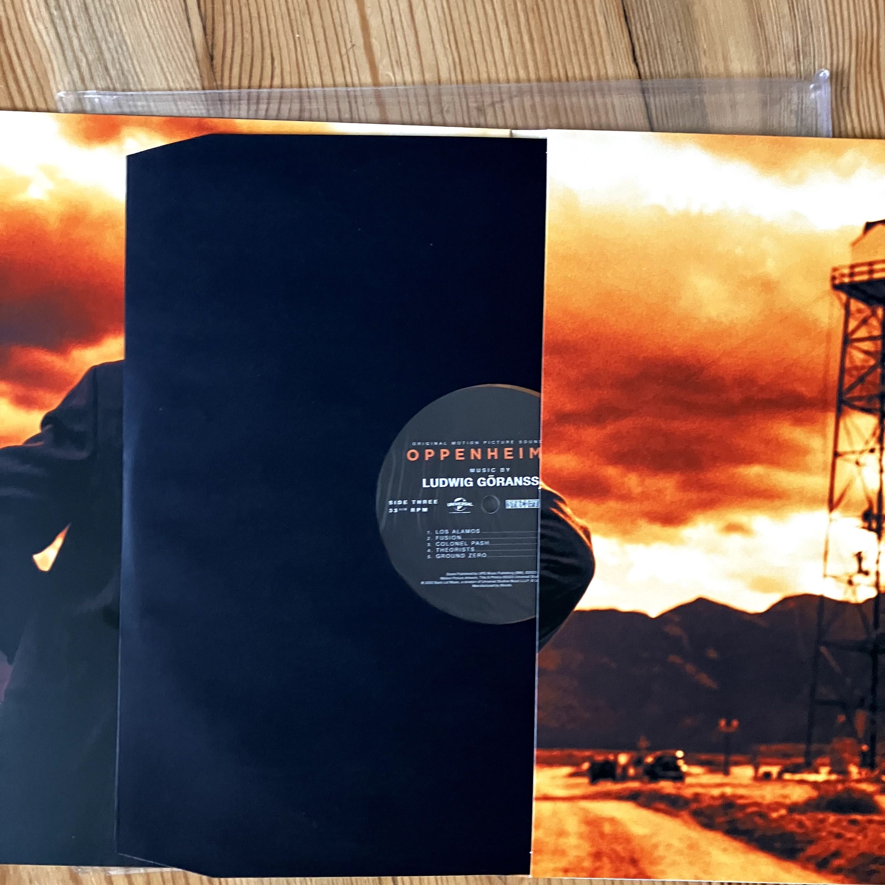 Oppenheimer soundtrack Winyl -3 płyty