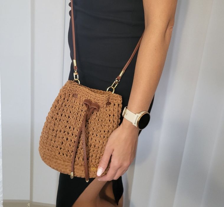 Torebka worek ręcznie robiona