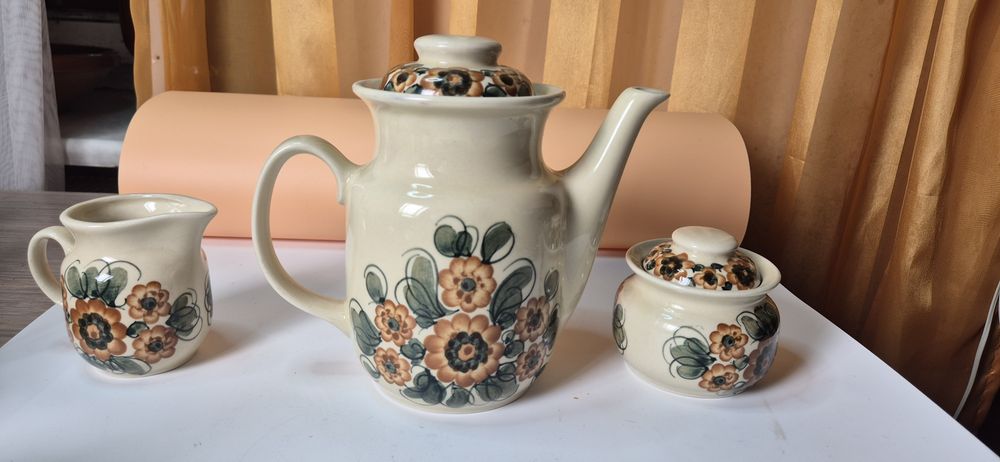 Porcelit Pruszków kompletny serwis dla 6 osób  w ładnym stanie