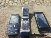 Telefony zepsute samsung motorola sony