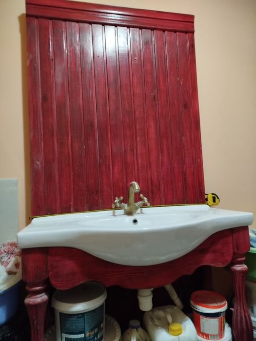 Мойдодир, умивальник з тумбою, раковина