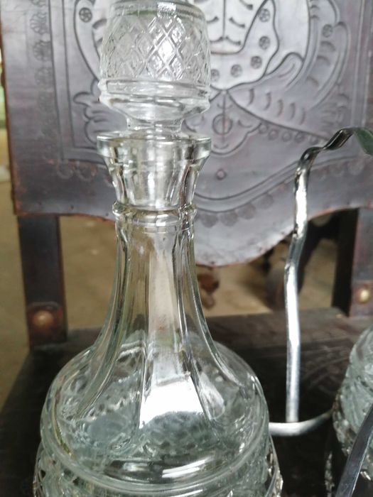 garrafeira de mesa vintage
