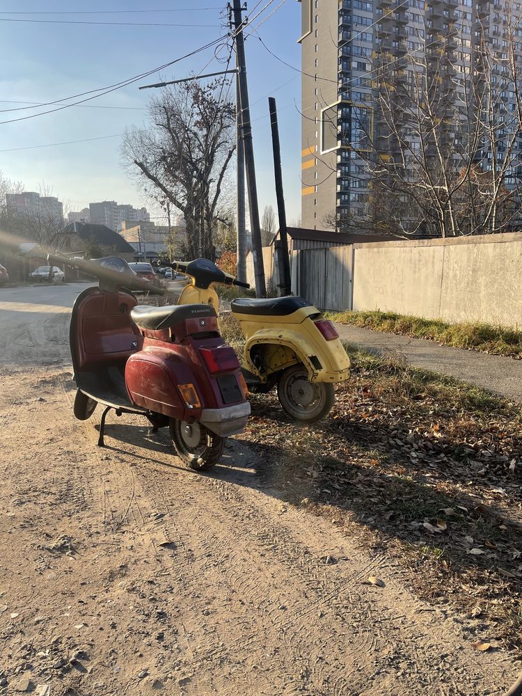 Разборка Vespa pk, hp4, xl2, n, s, xl