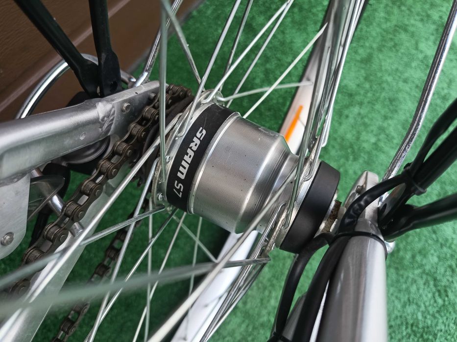 Rower Elektryczny Prophete 7 Biegów Sram Alu Amor 26 28 Jak Nowy