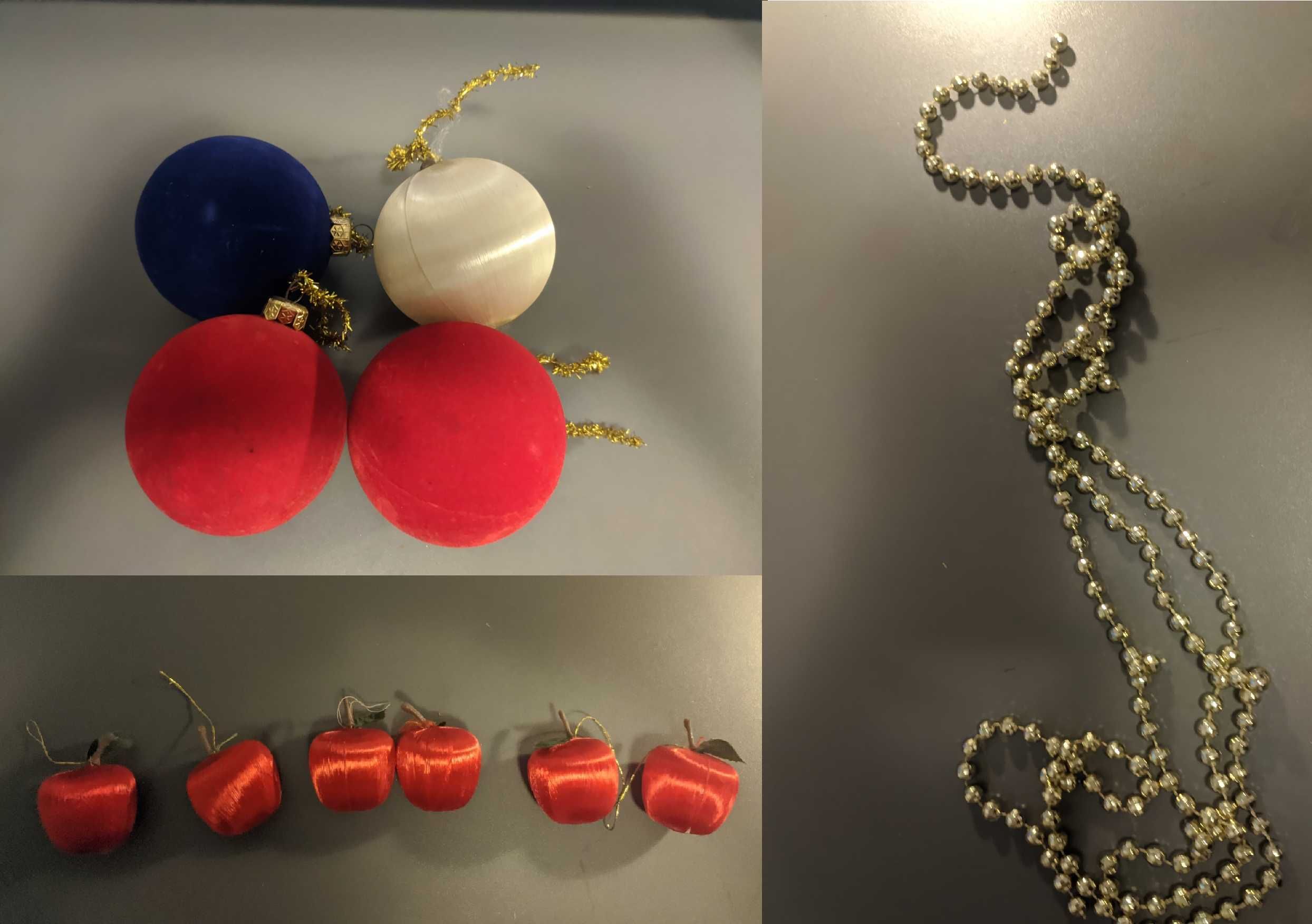 Zestaw ozdób na choinke, lampki 16.5 metra, ozdoby(bombki) 129 sztuk