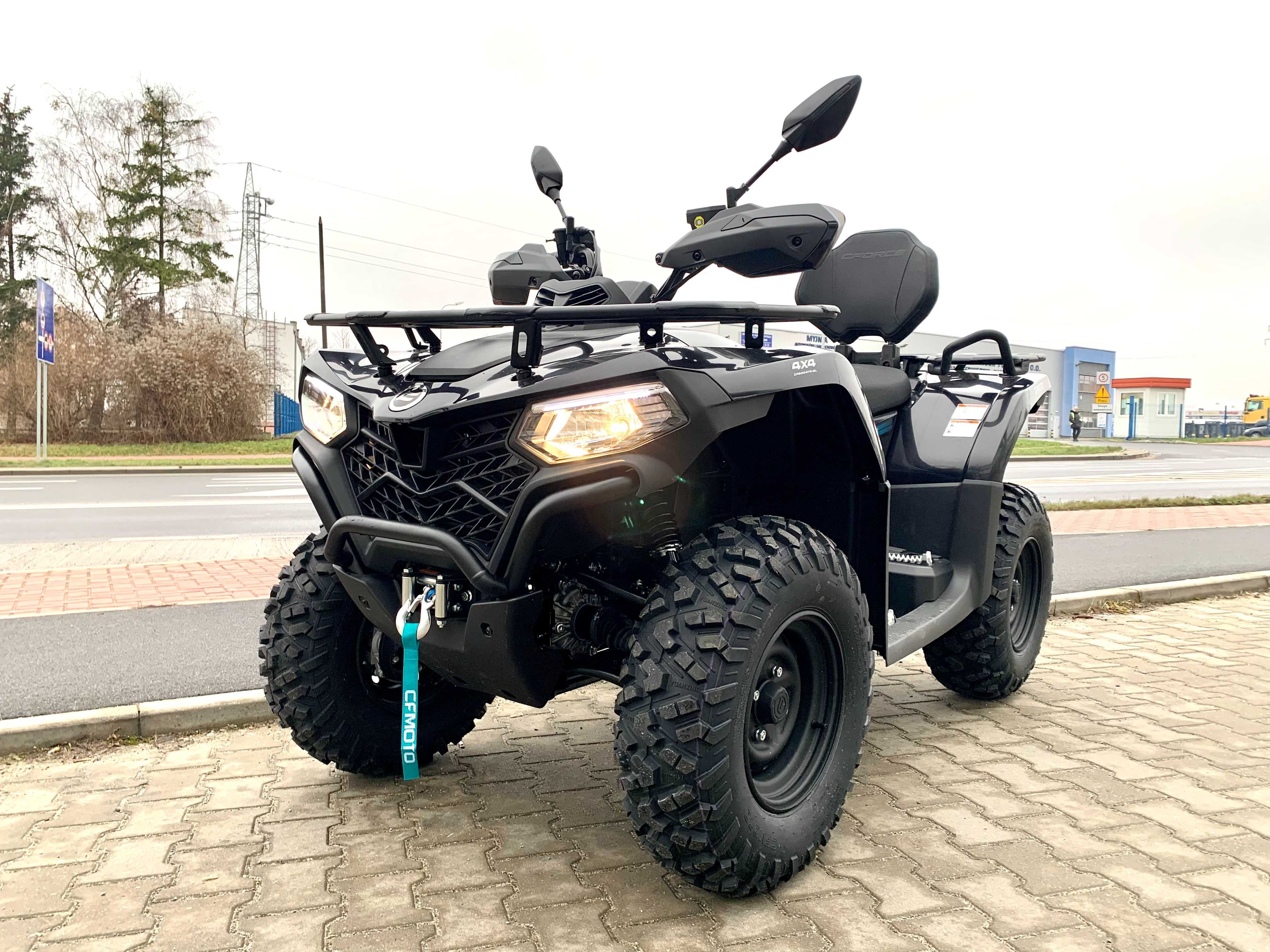 Quad CF Moto 520L Pakiet Gratisów Raty/Leasing/Transport